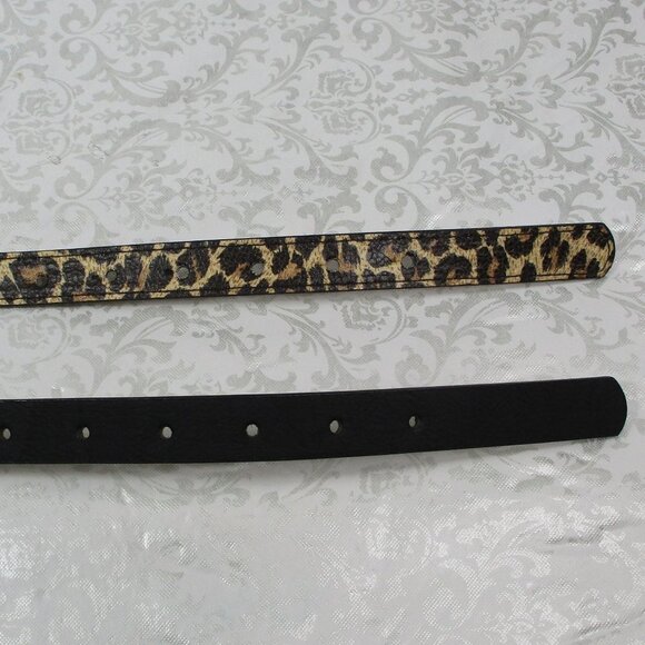 ADRIENNE VITTADINI Set of 2  Black/Animals Print NWT Size 1X - Picture 5 of 6